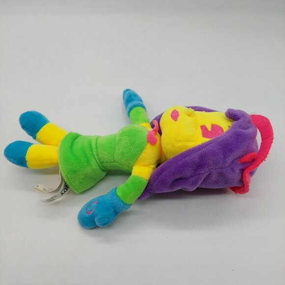 Bendy And The Ink Machine Alice Angel Black Light Beanie Plush Stuffed Toy - Picture 2 of 8